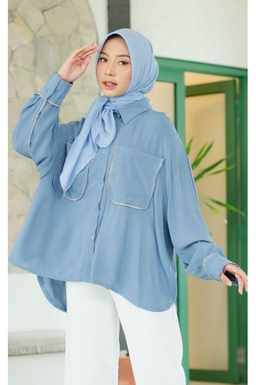 Alya Blouse Denim
